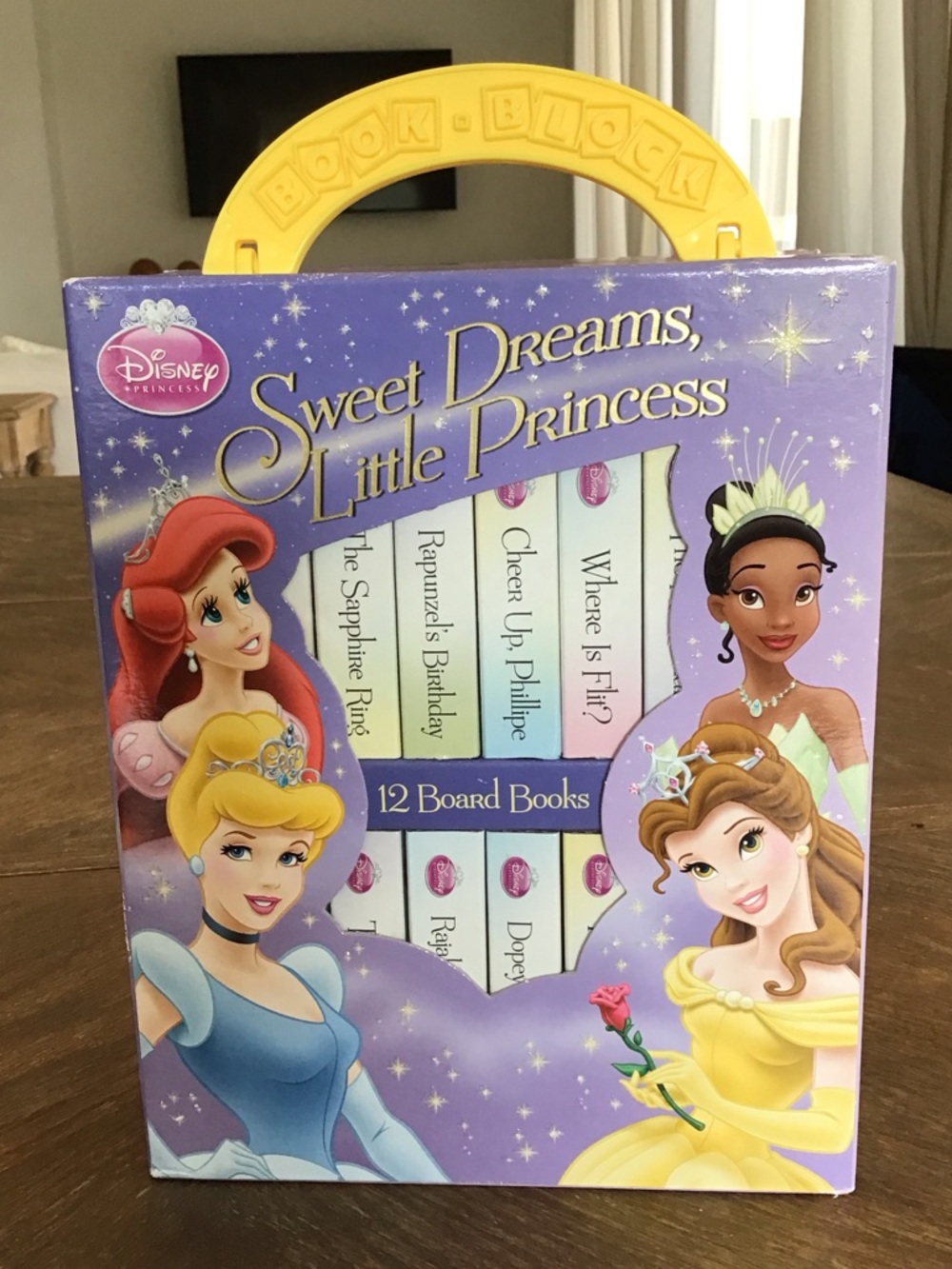 Disney Sweet Dreams Little Princess 12 Mini Board Book Collection 2011